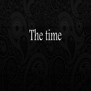 1.the time
