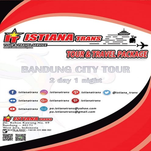#Paket Wisata# BDG CITY TOUR 2D1N