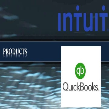 1.0 QuickBooks Fundementals : Day 01 Introduction :1.1  intuit products