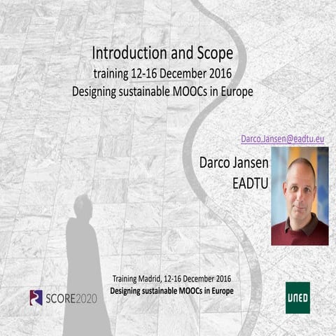1. Introduction and scope - Darco Jansen (EADTU) - Presentation 