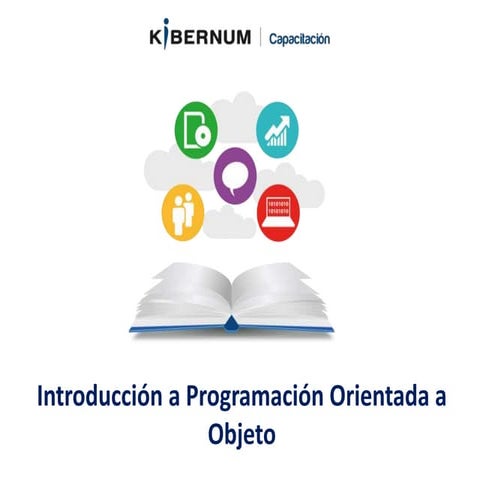 1.  introduccion a la programación orientada a objeto (poo)