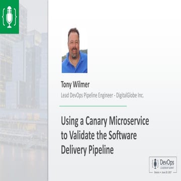 Using a Canary Microservice to Validate the Software Delivery Pipeline