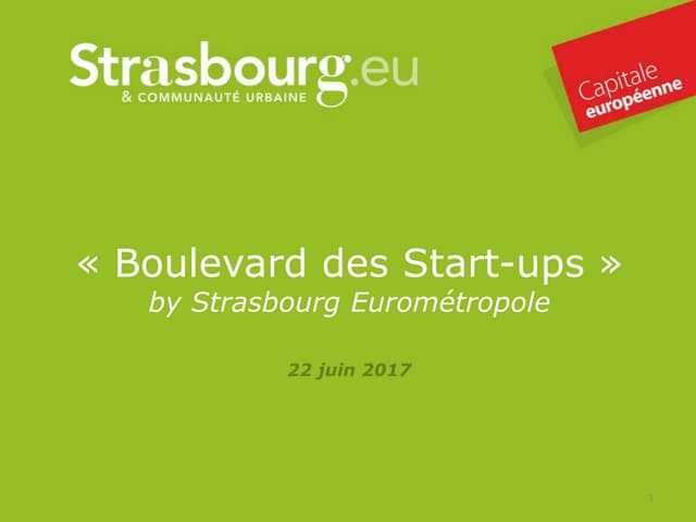 Boulevard des startups
