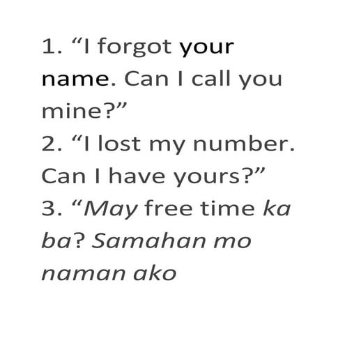 Mga Assignment | DOCX