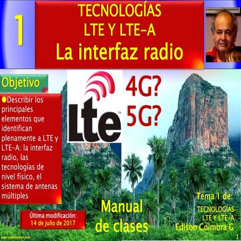 1.Interfaz radio de LTE y LTE-A