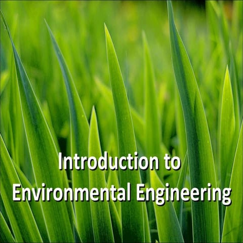 important terms related to environmental engineering