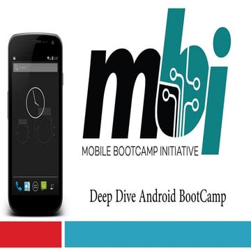 deep dive android course introduction