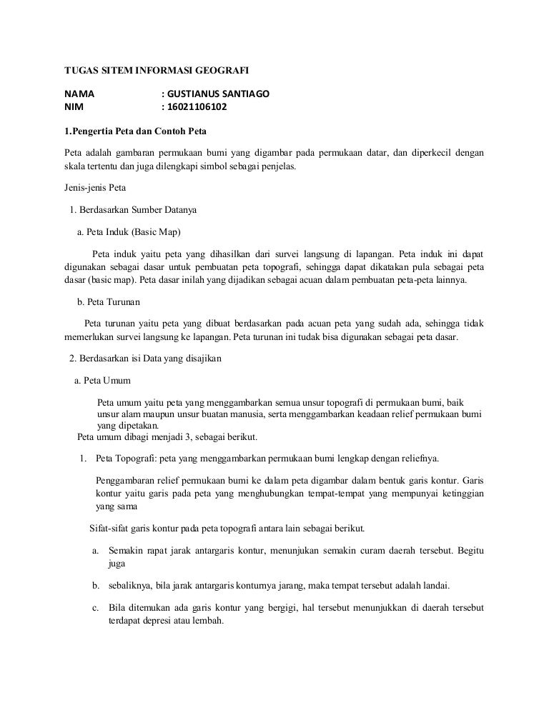 Peta Indonesia Jelaskan Pengertian Peta Tematik Dan