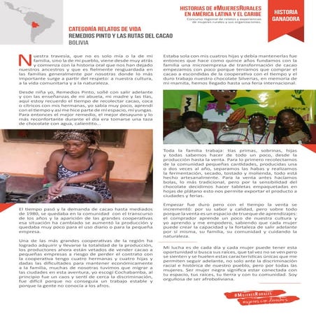 Historia ganadora en la categoría de relatos de vida