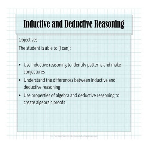 Solved Math Activity 2.2 60 MATH ACTIVITY 2.2 Deductive