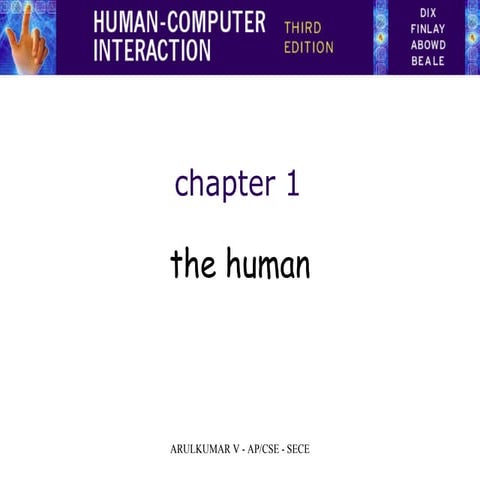 The human HCI | PPT