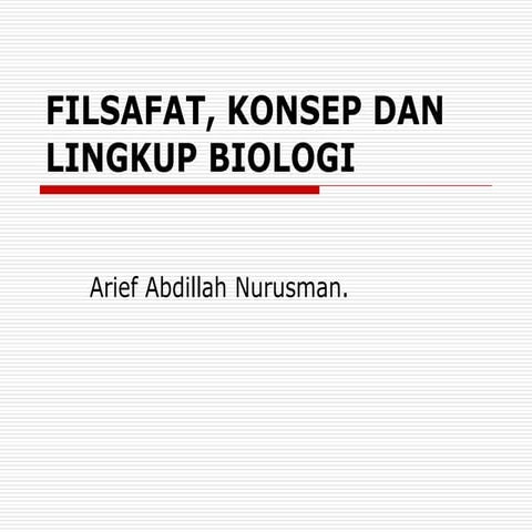 1. filsafat, konsep dan lingkup
