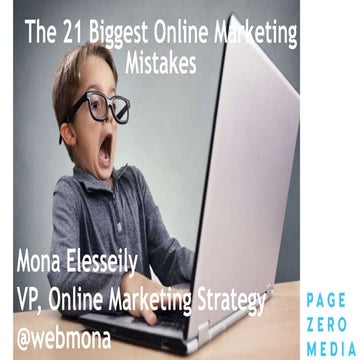 1. mona keynote   the 21 biggest online marketing mistakes