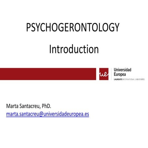 Ageing - introduction