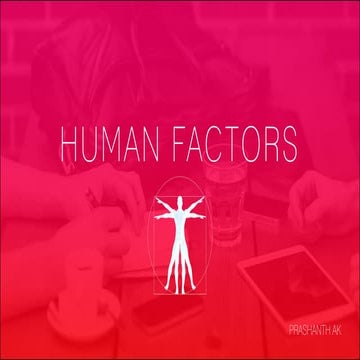 1. scope, origin & ergonomics