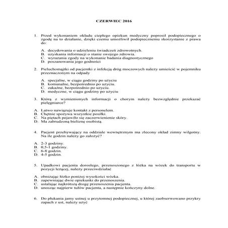 1 opiekun medyczny | PDF