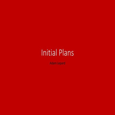1. initial plans mv 2018