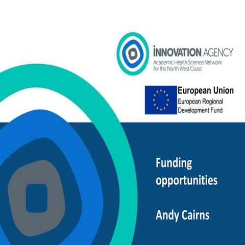 Andy Cairns - Funding - Liverpool SME workshop