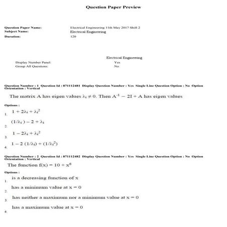 AP PGECET Civil 2017 question paper | PDF