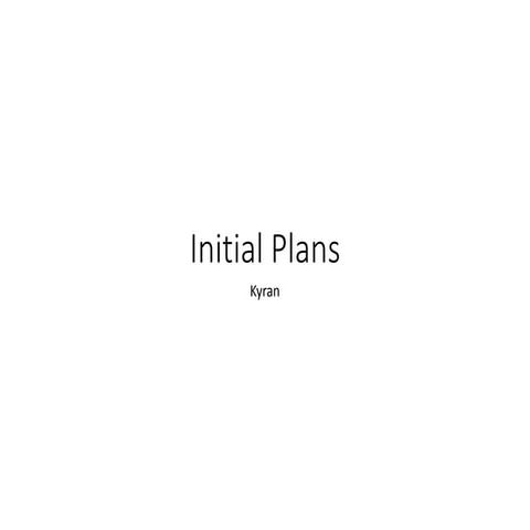 1. initial plans mv 2018