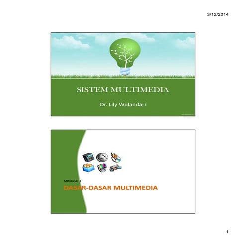 1. Materi pendahuluan Multimedia