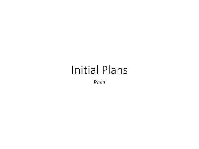 1. initial plans mv 2018