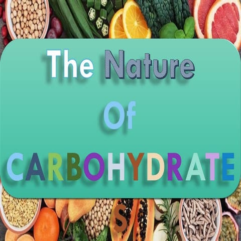 The Nature of Carbohydrates