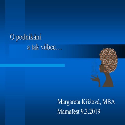 Mamafest 2019 - Margareta Křížová 