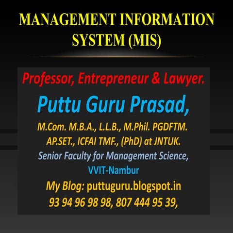 1. management information system pgp1