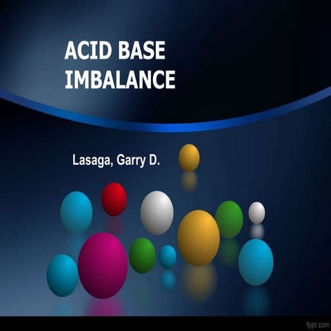 Principles of Acid-Base Imbalance 