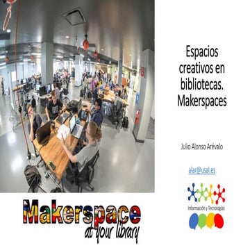 ¿Qué son los makerspaces? | PPTX