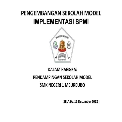 1. presentasi evaluasi sekolah model