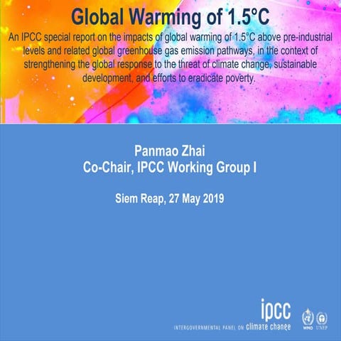SR15 - The physical basis of Climate Change