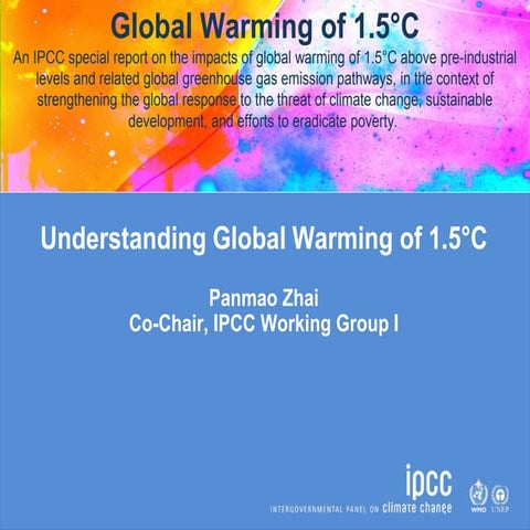 SR15 - Climate Change – the Physical Science Basis