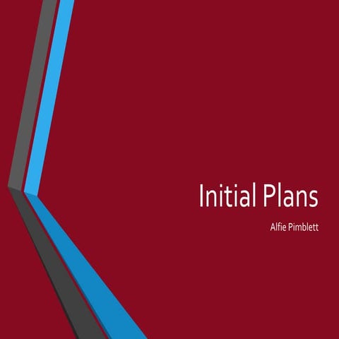 1. interactive initial plans