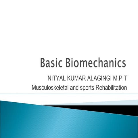 1.0 introduction to biomechanics