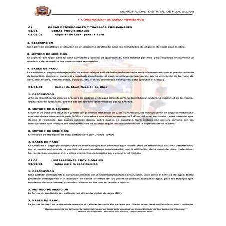 1. et cerco perimetrico