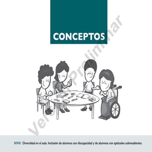 TALLER "DIVERSIDAD EN EL AULA: INCLUSIÓN DE ALUMNAS Y ALUMNOS" | PDF