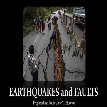 1. Earthquake and Faults