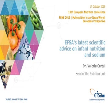 Welcome and introduction to EFSA's session at FENS 2019