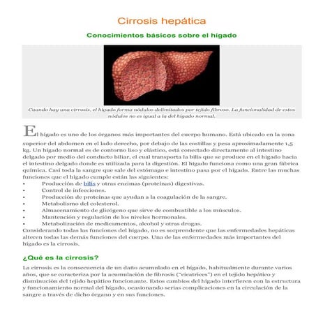 1.1 cirrosis hepática