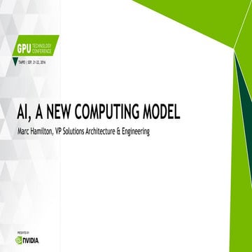 AI, A New Computing Model