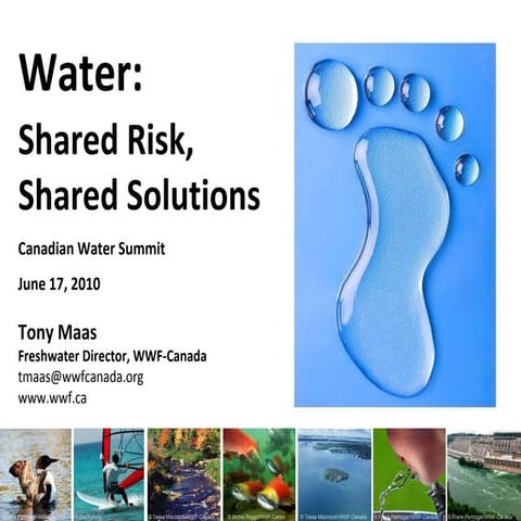 Tony Maas, WWF - Investigating Shared Risk: What business does a Panda have t...