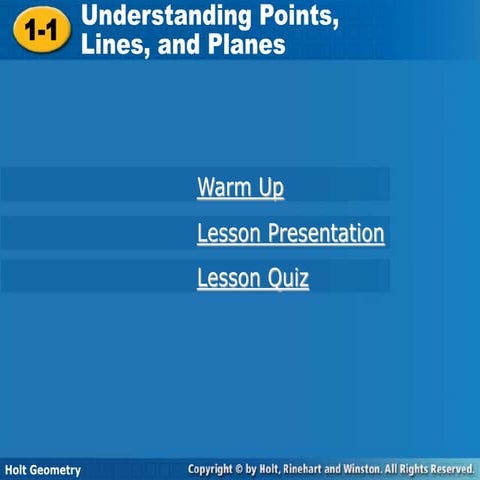 1 1 understanding points, lines, & planes