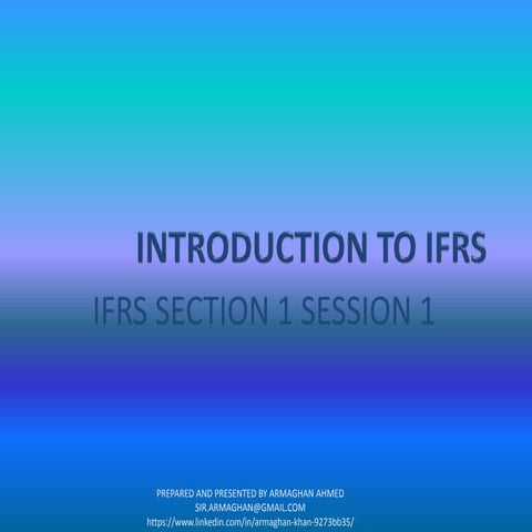 1 1 what is ifrs