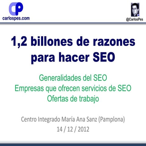 1,2 billones de razones para hacer seo