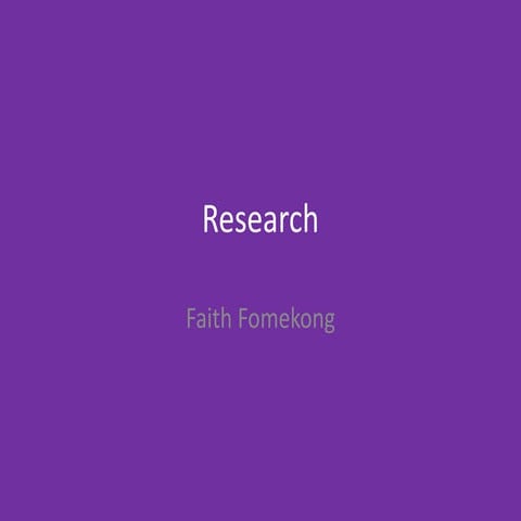 Reconnaissance research | DOCX