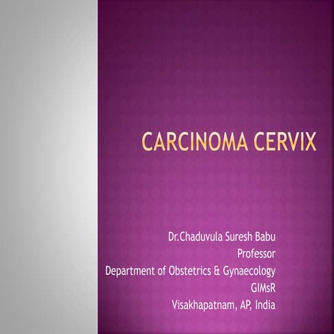 carcinoma cervix