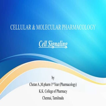 Cell Signaling | Steps Involved | Types |  Receptors | Signal Transduction | ...