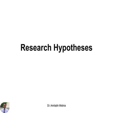 Hypothesis
